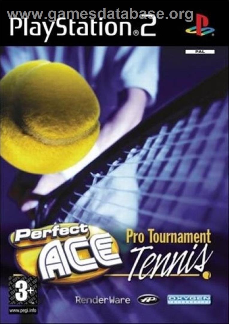 Perfect Ace - Pro Tournament Tennis - Sony Playstation 2 - Artwork - Box