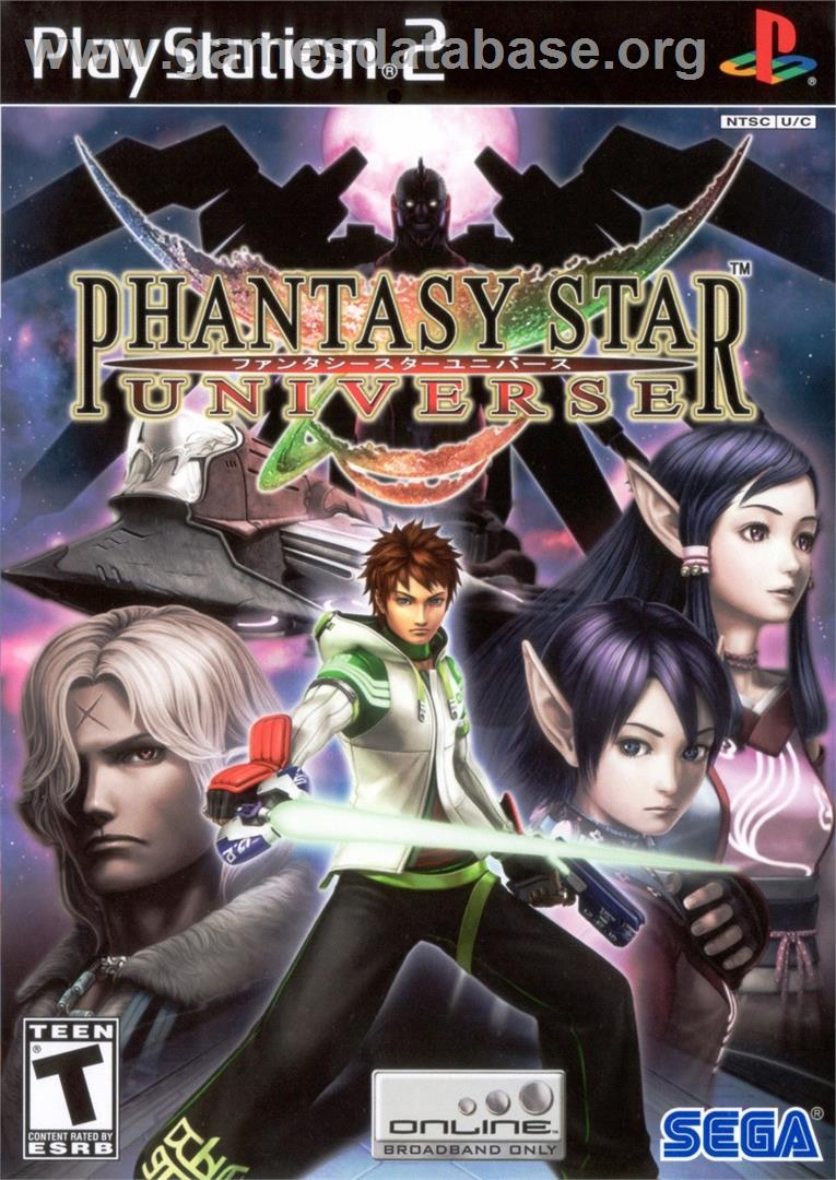 Phantasy Star Universe - Sony Playstation 2 - Artwork - Box