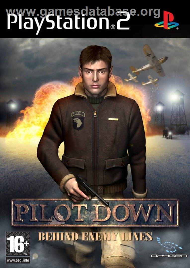 Pilot Down - Behind Enemy Lines - Sony Playstation 2 - Artwork - Box