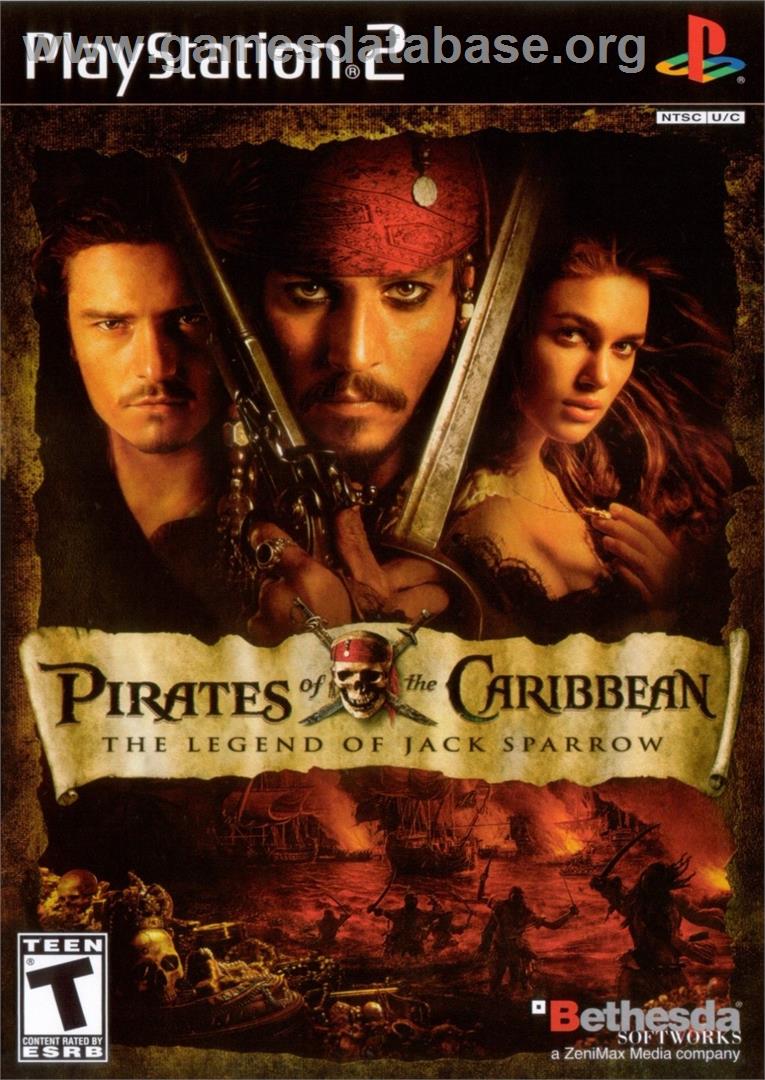 Pirates of the Caribbean - The Legend of Jack Sparrow - Sony Playstation 2 - Artwork - Box