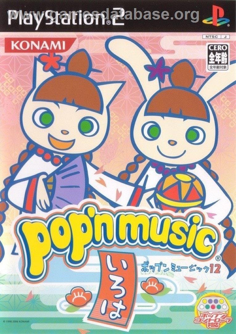 Pop'n Music 12 - Iroha - Sony Playstation 2 - Artwork - Box