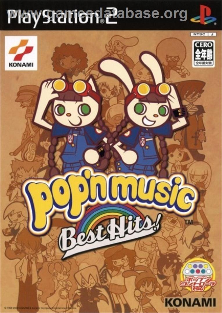 Pop'n Music Best Hits! - Sony Playstation 2 - Artwork - Box