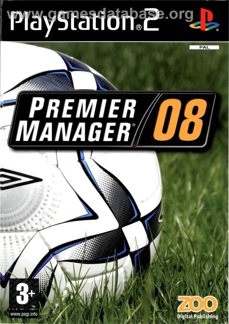 Premier Manager 08 - Sony Playstation 2 - Artwork - Box