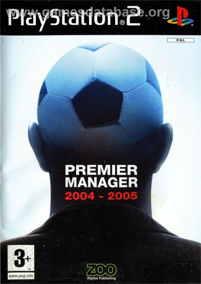 Premier Manager 2004-2005 - Sony Playstation 2 - Artwork - Box