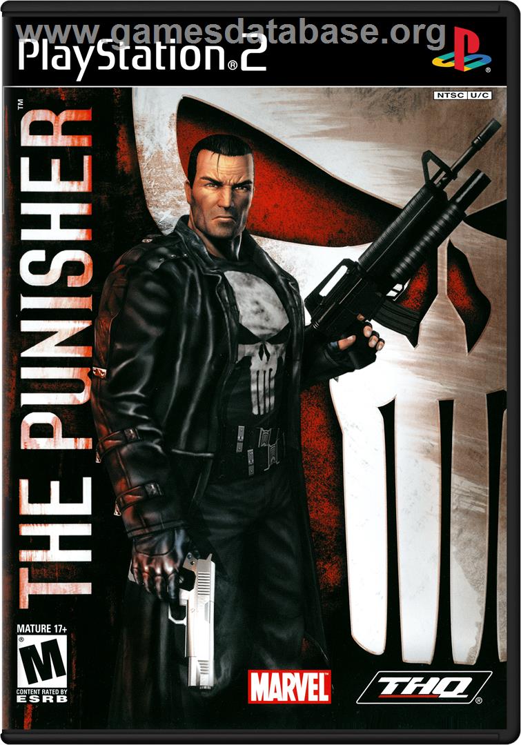 Punisher, The - Sony Playstation 2 - Artwork - Box