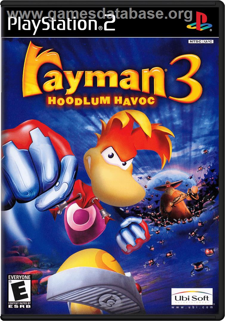 Rayman 3: Hoodlum Havoc - Sony Playstation 2 - Artwork - Box