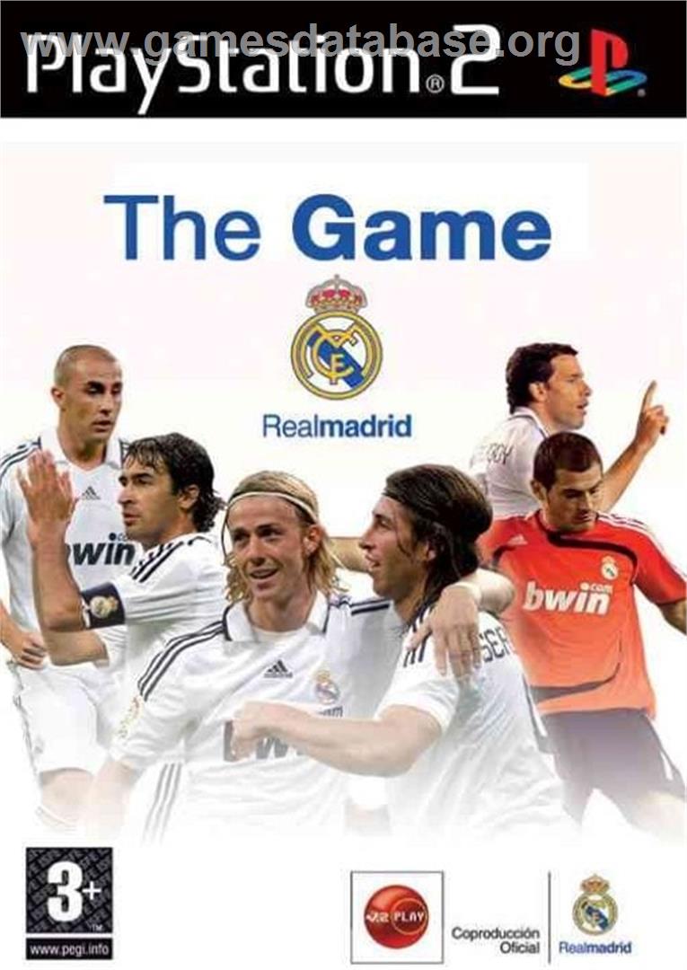 Real Madrid - The Game - Sony Playstation 2 - Artwork - Box