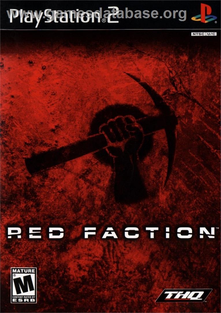 Red Faction - Sony Playstation 2 - Artwork - Box