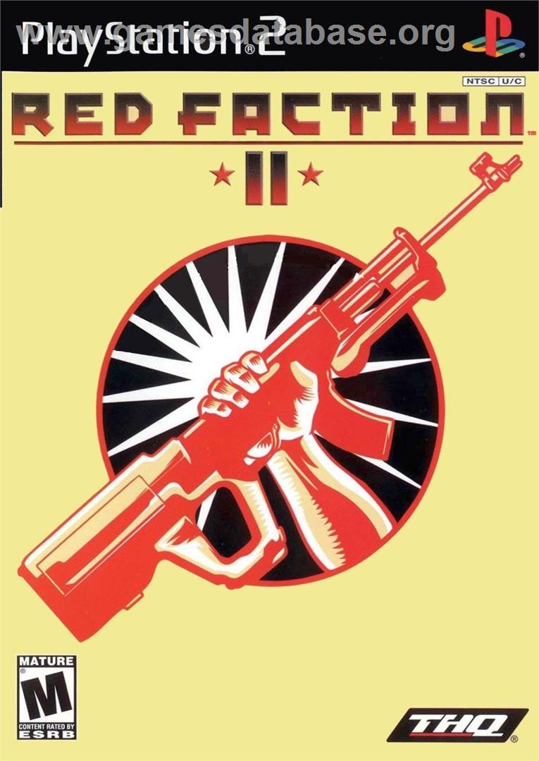 Red Faction 2 - Sony Playstation 2 - Artwork - Box