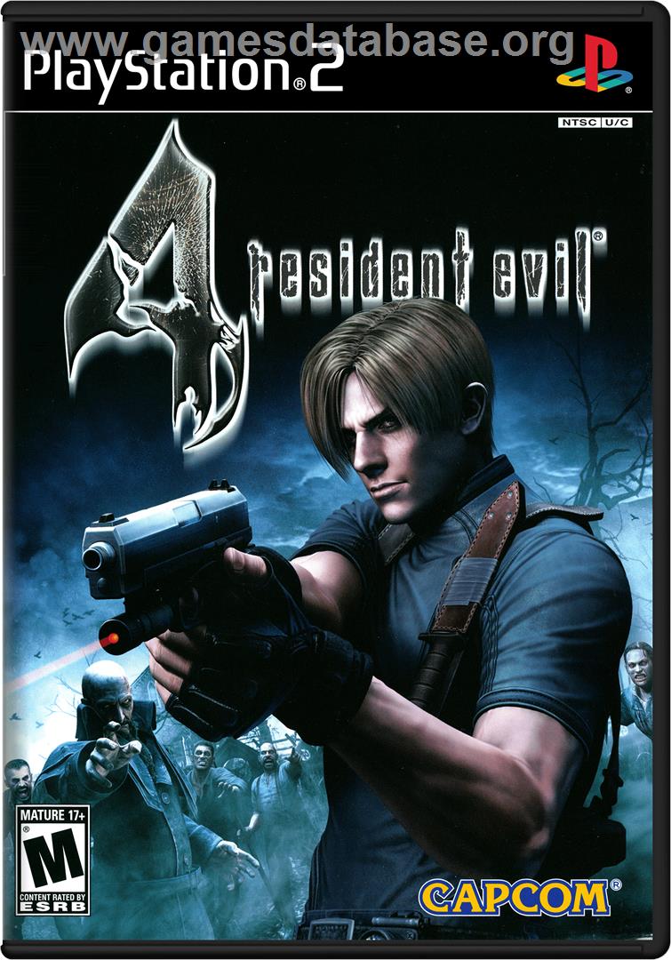 Resident Evil 4 - Sony Playstation 2 - Artwork - Box