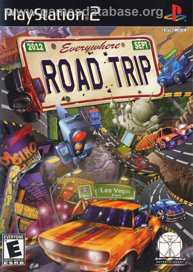 Road Trip Adventure - Sony Playstation 2 - Artwork - Box