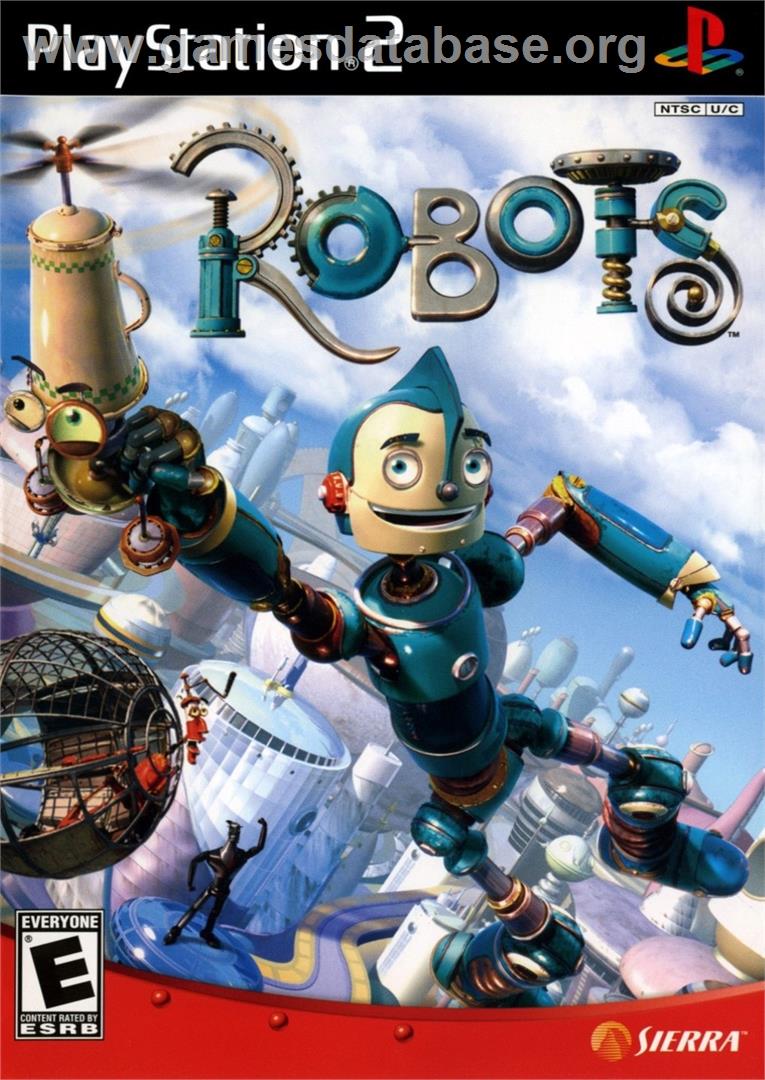 Robots - Sony Playstation 2 - Artwork - Box