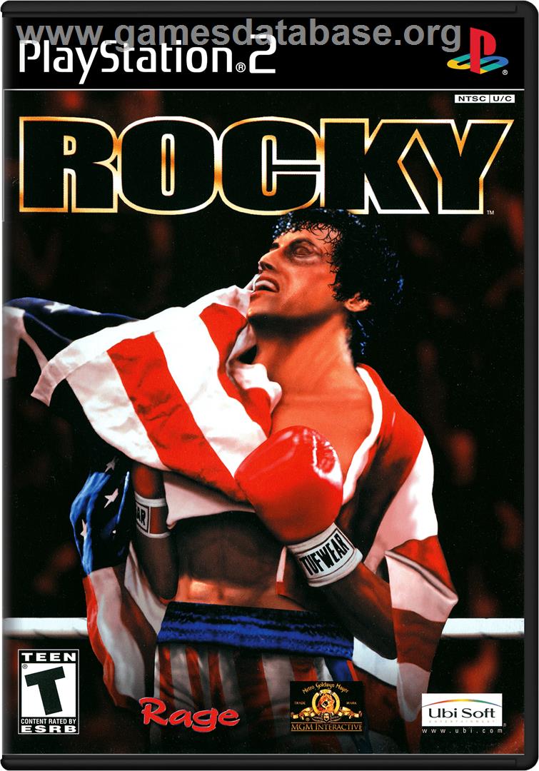 Rocky - Sony Playstation 2 - Artwork - Box