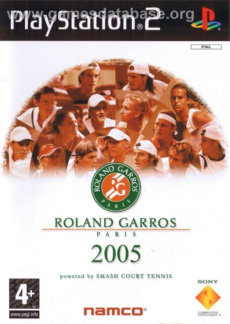 Roland Garros 2005 Powered By Smash Court Tennis - Sony Playstation 2 - Artwork - Box
