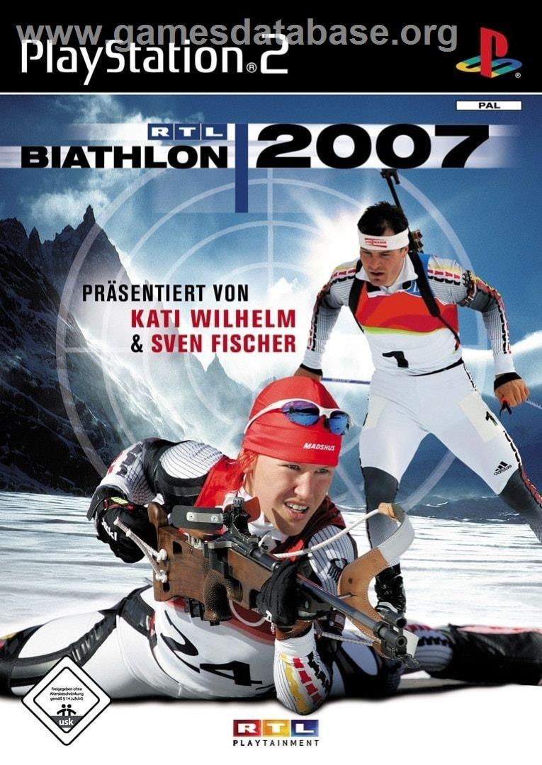 Rtl Biathlon 2007 - Sony Playstation 2 - Artwork - Box