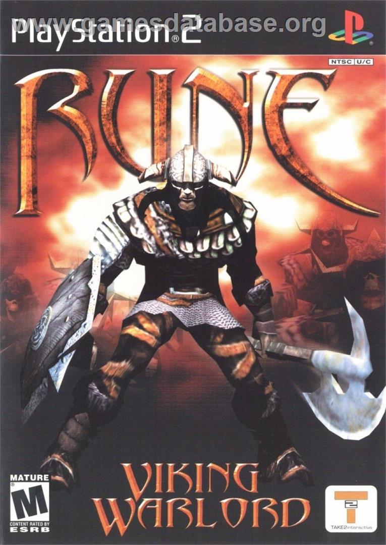 Rune Viking Warlords - Sony Playstation 2 - Artwork - Box