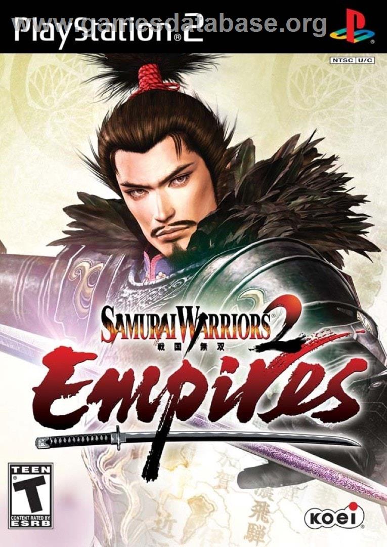 Samurai Warriors 2 - Empires - Sony Playstation 2 - Artwork - Box