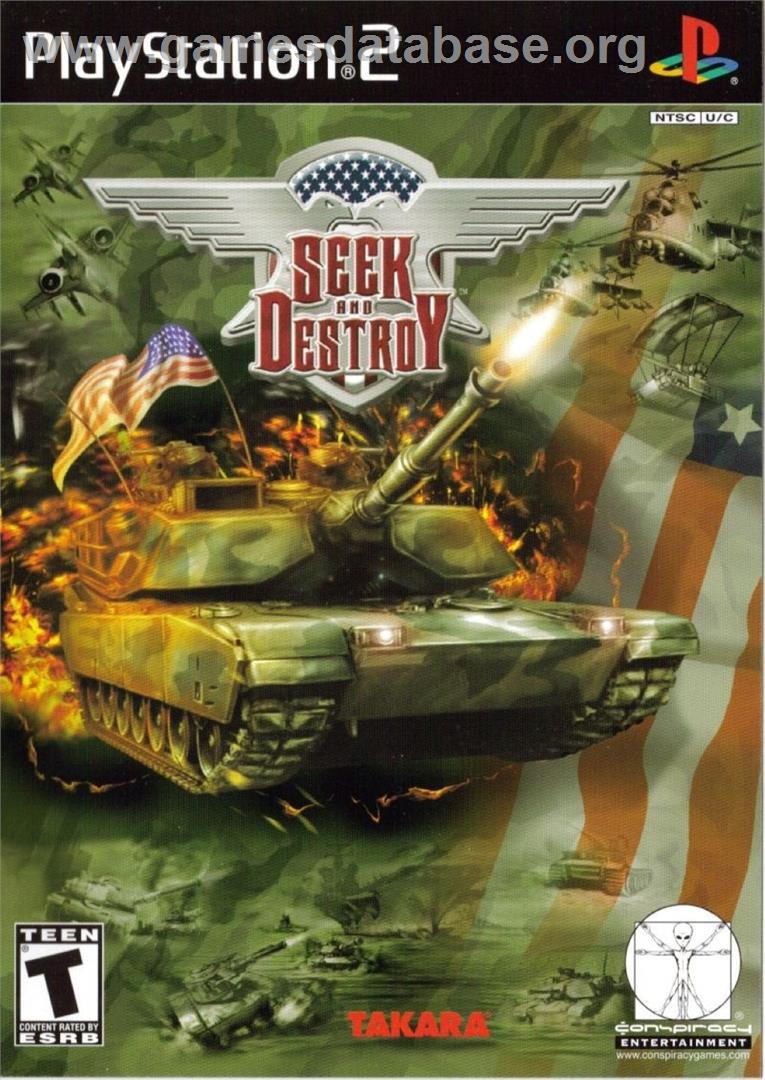 Seek And Destroy - Sony Playstation 2 - Artwork - Box