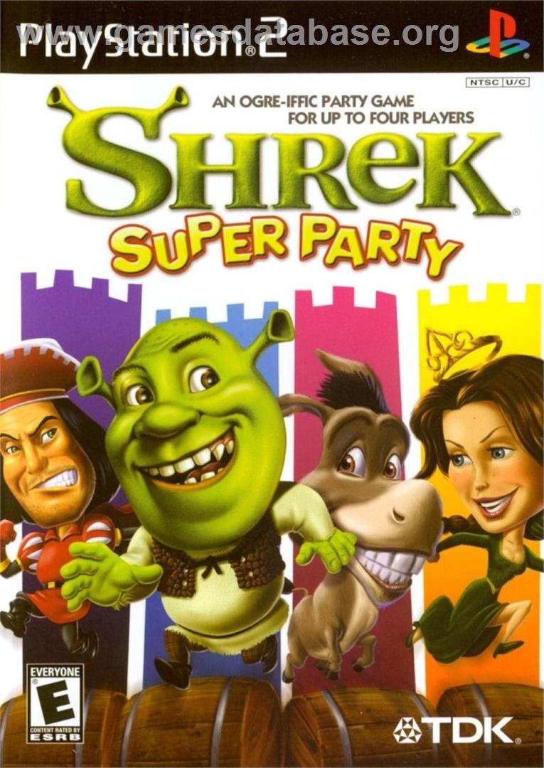 Shrek - Super Party - Sony Playstation 2 - Artwork - Box