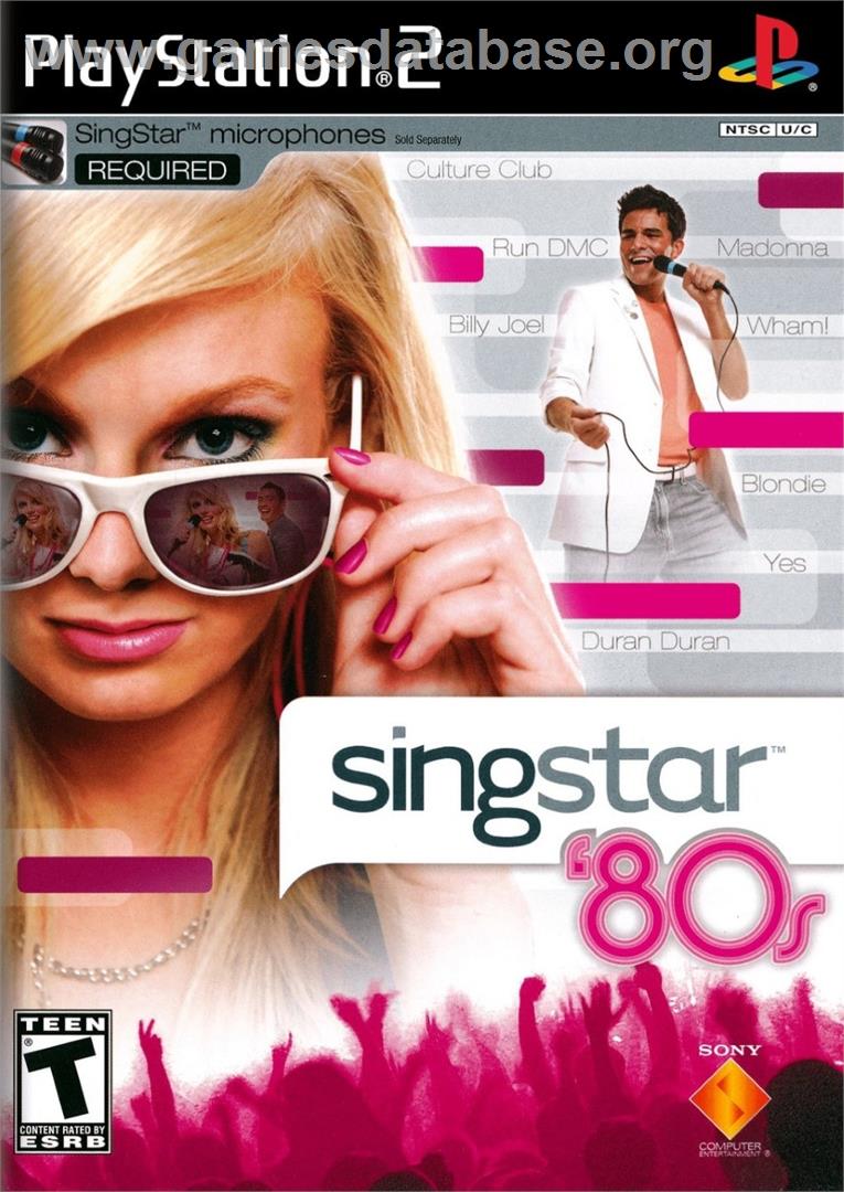 Singstar '80s - Sony Playstation 2 - Artwork - Box