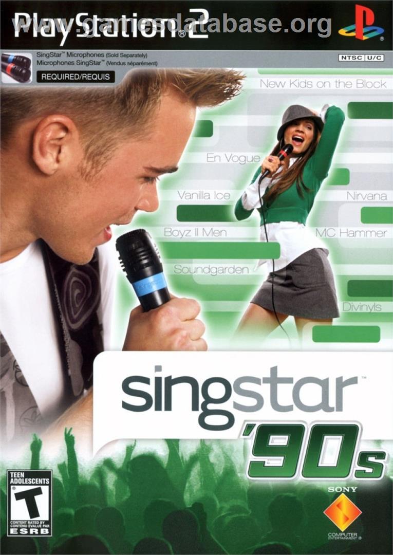 Singstar '90s - Sony Playstation 2 - Artwork - Box