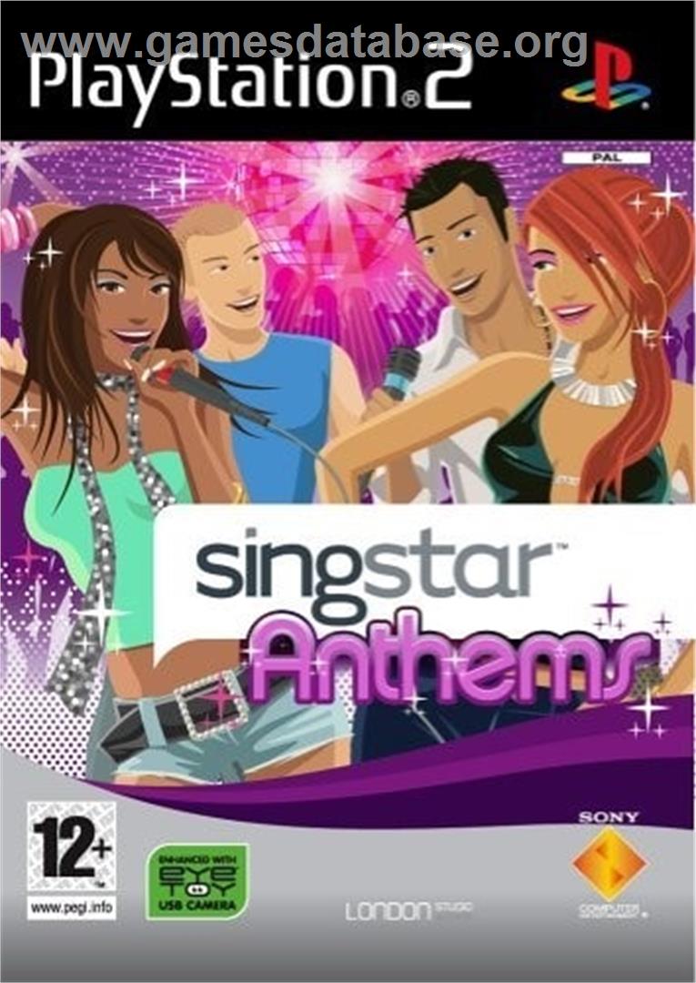 Singstar Anthems - Sony Playstation 2 - Artwork - Box
