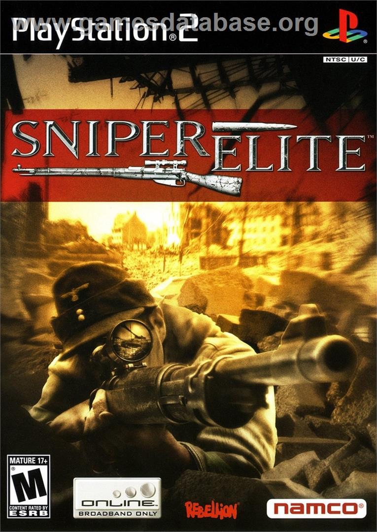 Sniper Elite - Sony Playstation 2 - Artwork - Box