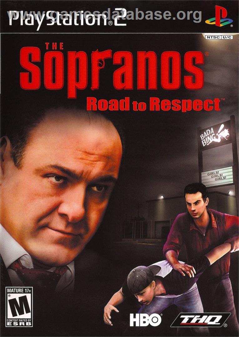 Sopranos - Road To Respect, Les - Sony Playstation 2 - Artwork - Box