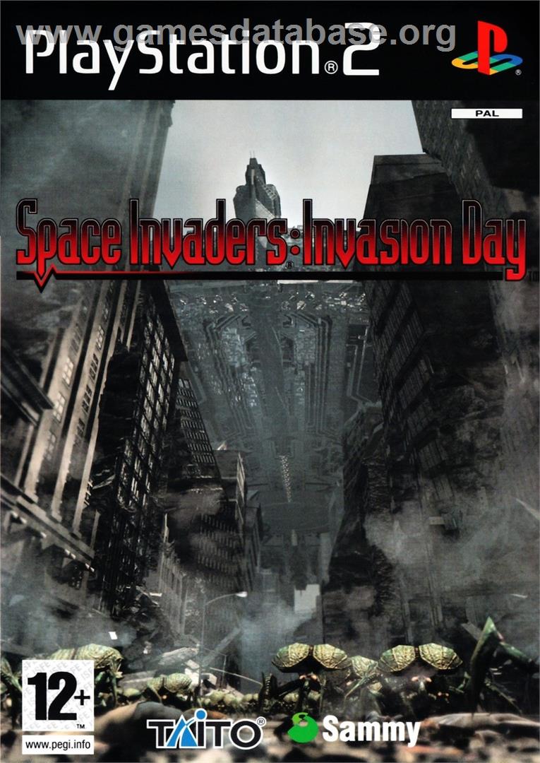 Space Invaders - Invasion Day - Sony Playstation 2 - Artwork - Box