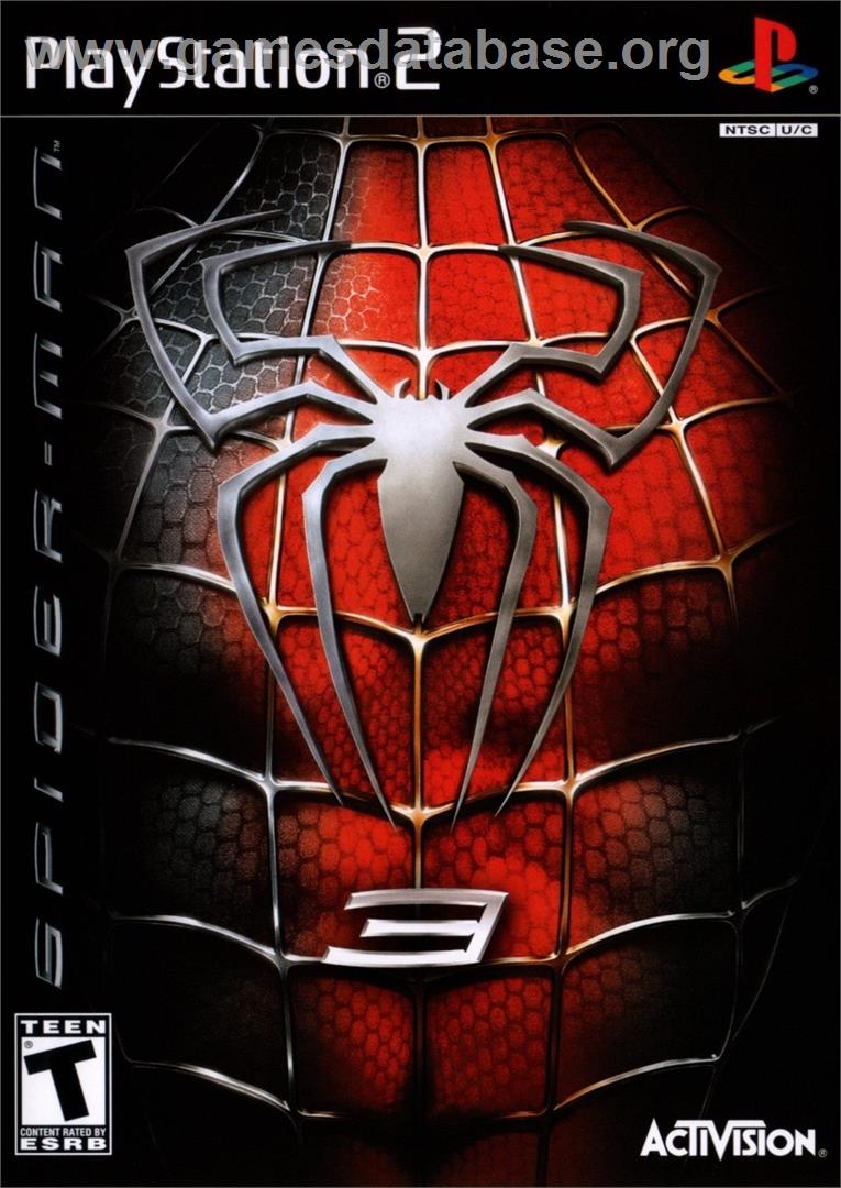 Spider-man 3 - Sony Playstation 2 - Artwork - Box