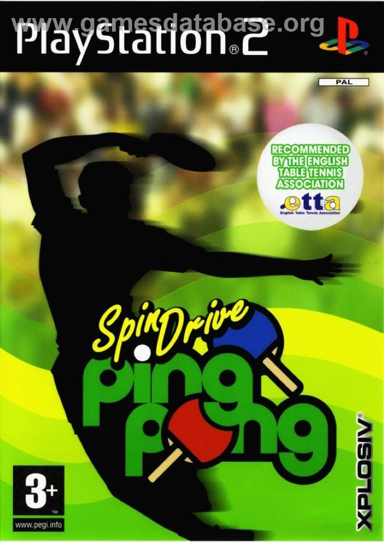 Spindrive Ping Pong - Sony Playstation 2 - Artwork - Box