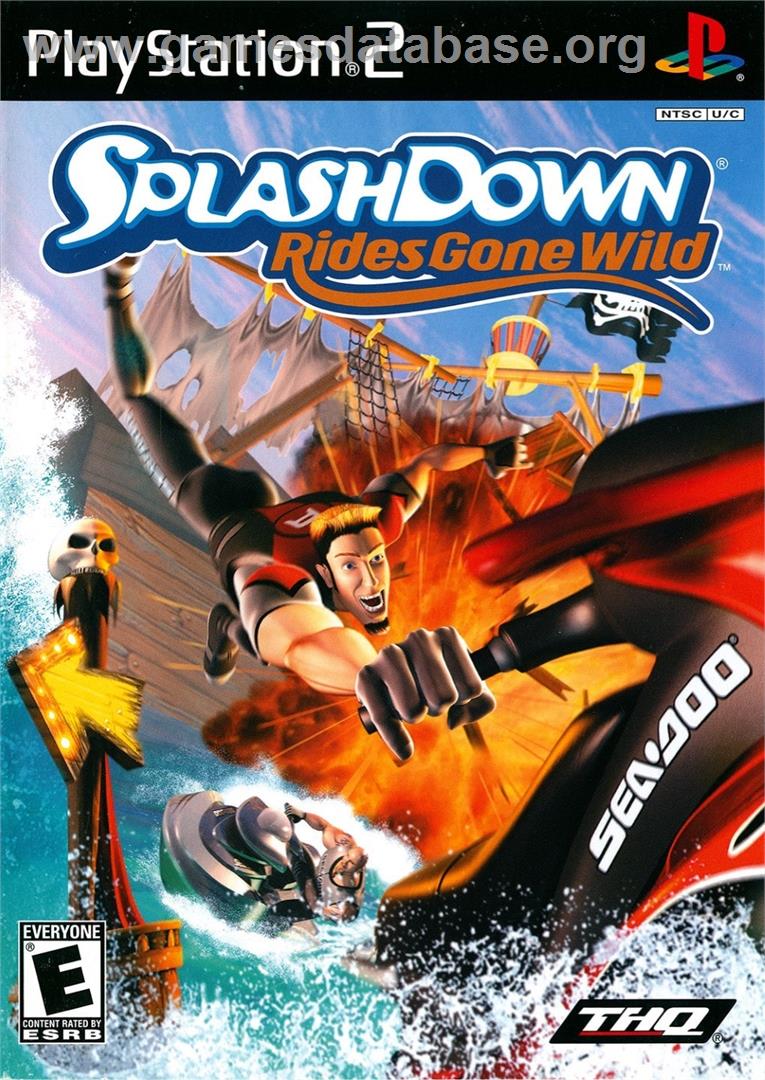 Splashdown 2 - Rides Gone Wild - Sony Playstation 2 - Artwork - Box