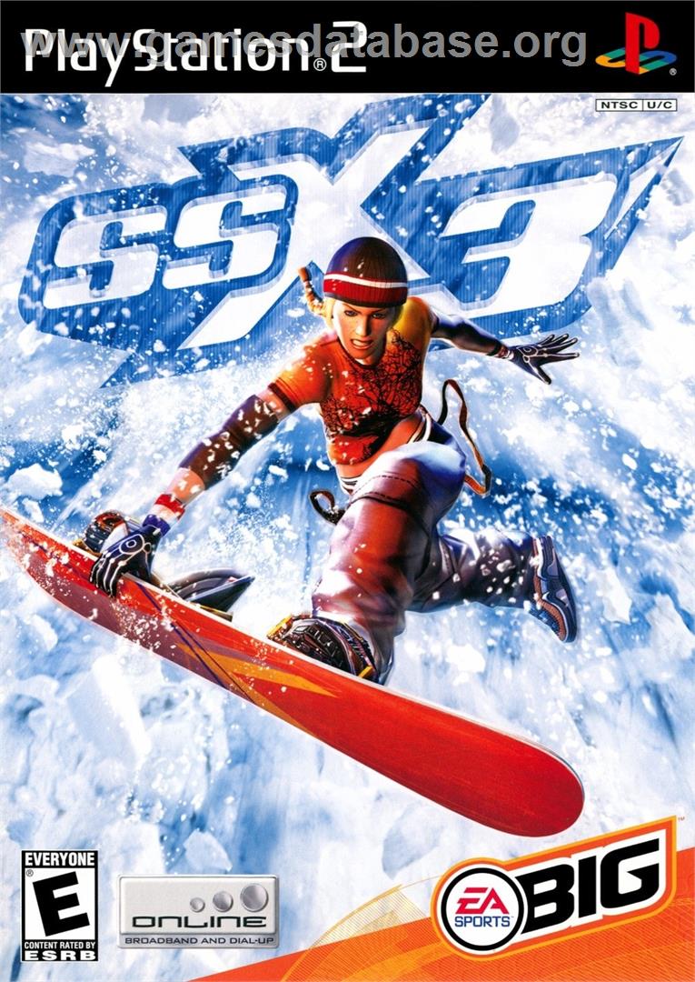 Ssx 3 - Sony Playstation 2 - Artwork - Box