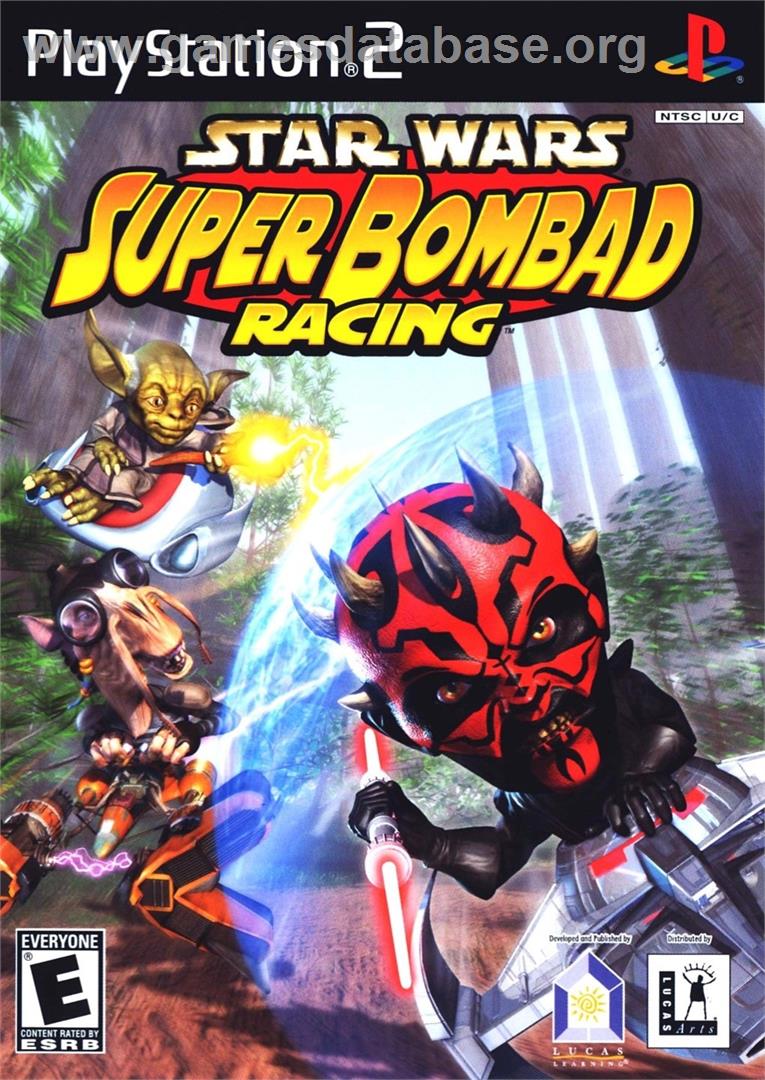 Star Wars - Super Bombad Racing - Sony Playstation 2 - Artwork - Box
