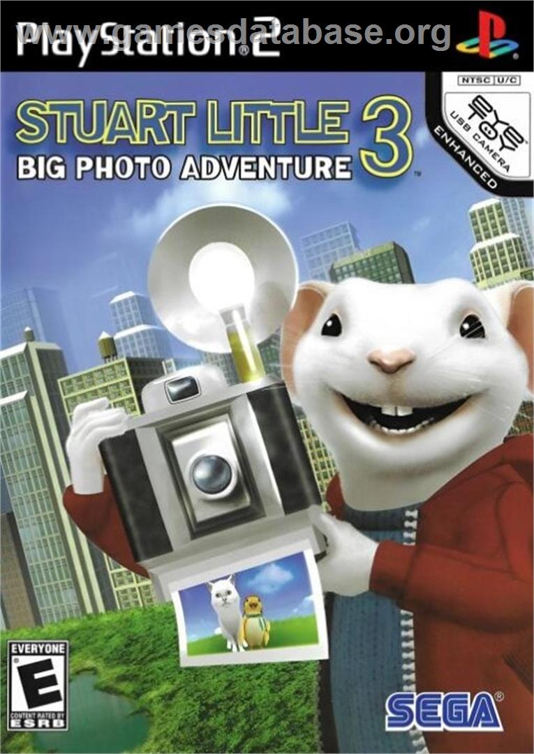Stuart Little 3 - L'aventure Photographique - Sony Playstation 2 - Artwork - Box