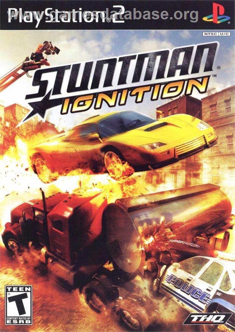 Stuntman - Ignition - Sony Playstation 2 - Artwork - Box