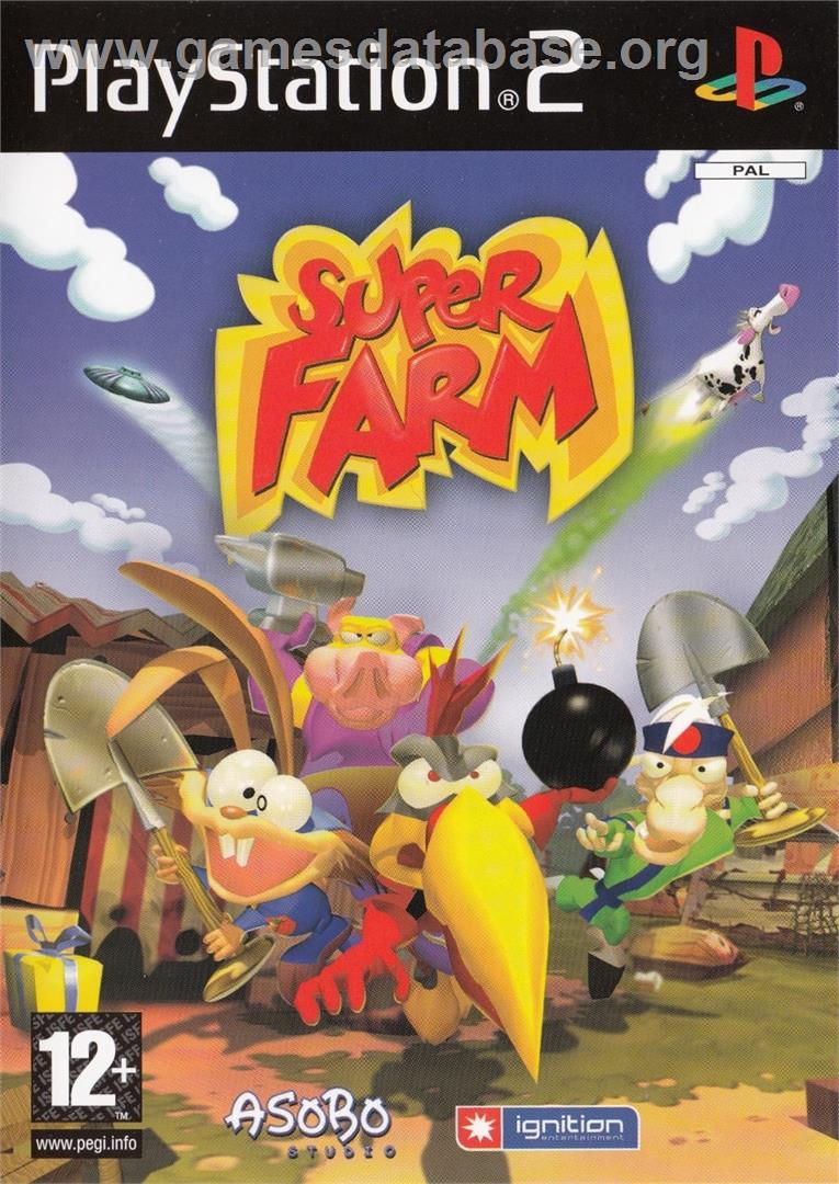 Super Farm - Sony Playstation 2 - Artwork - Box