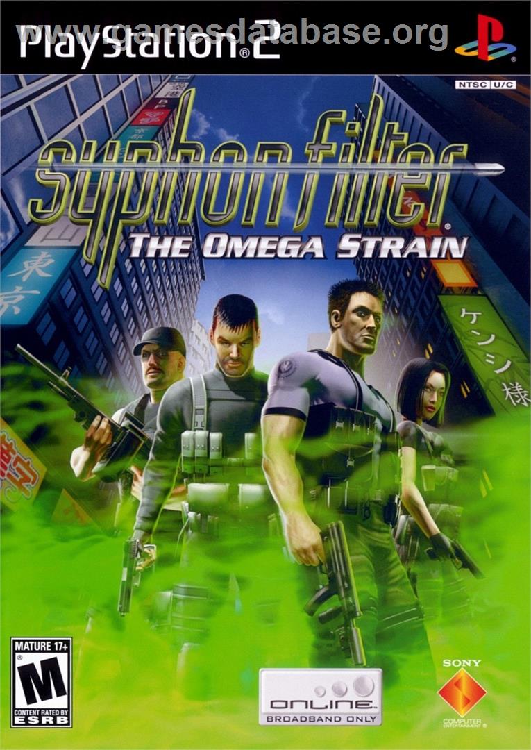 Syphon Filter - The Omega Strain - Sony Playstation 2 - Artwork - Box