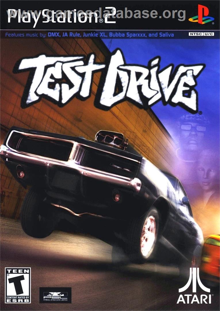 TD Overdrive - The Brotherhood of Speed - Sony Playstation 2 - Artwork - Box