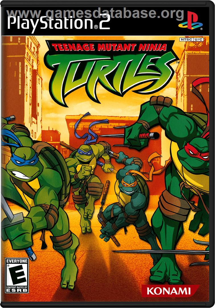 Teenage Mutant Ninja Turtles - Sony Playstation 2 - Artwork - Box