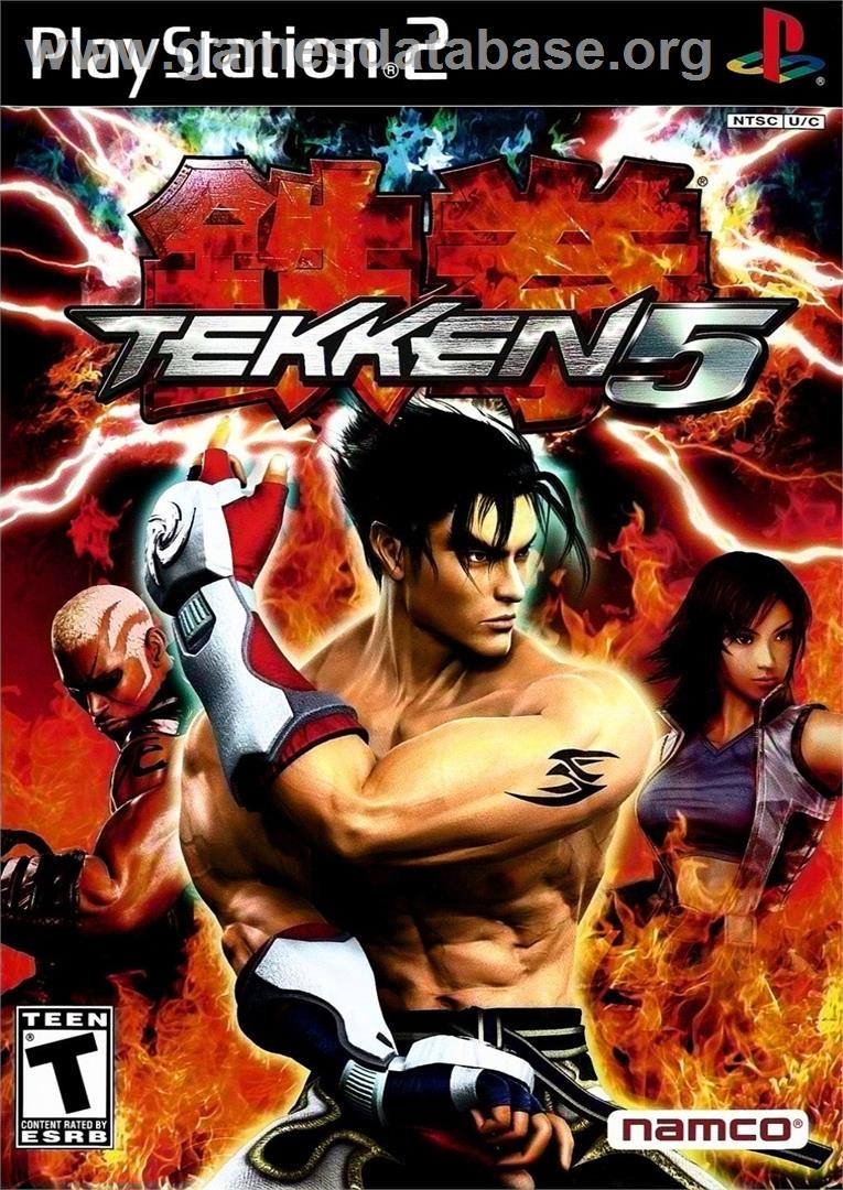 Tekken 5 - Sony Playstation 2 - Artwork - Box