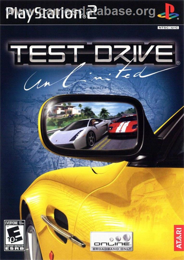 Test Drive Unlimited - Sony Playstation 2 - Artwork - Box