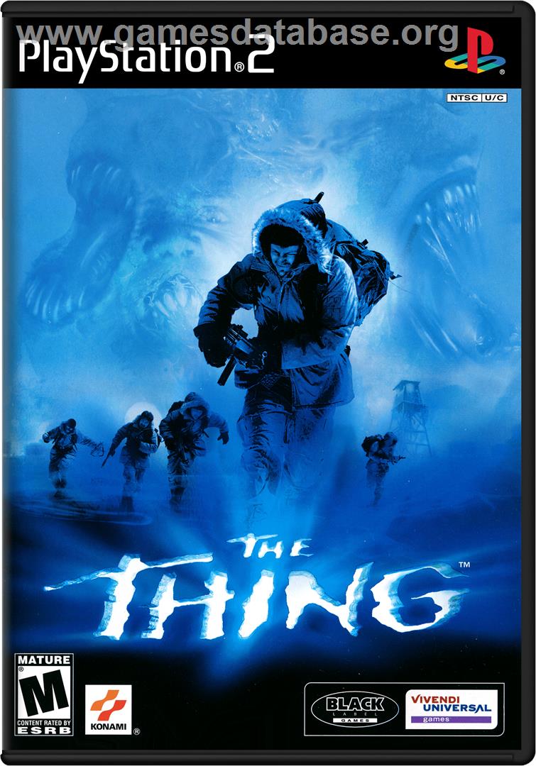 Thing - Sony Playstation 2 - Artwork - Box