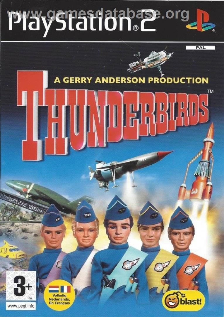 Thunderbirds - Sony Playstation 2 - Artwork - Box