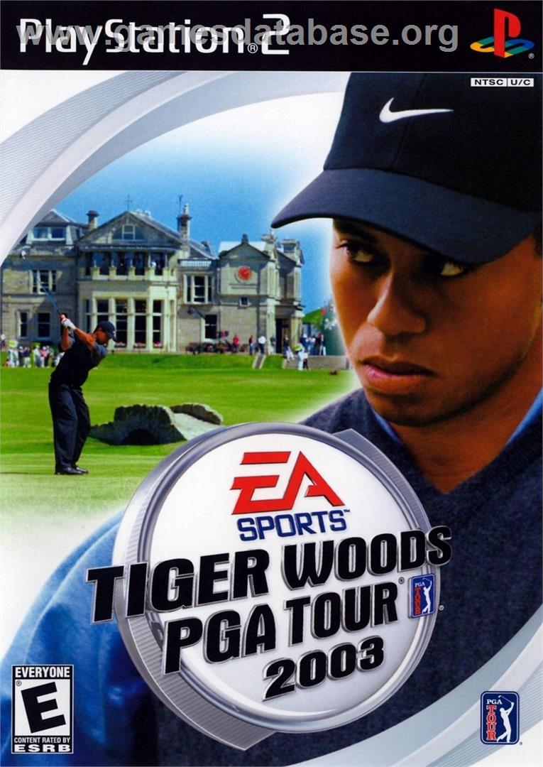 Tiger Woods Pga Tour 2003 - Sony Playstation 2 - Artwork - Box