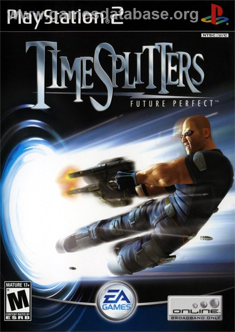 Timesplitters - Future Perfect - Sony Playstation 2 - Artwork - Box