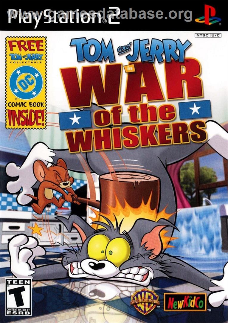 Tom And Jerry In War Of The Whiskers - Sony Playstation 2 - Artwork - Box