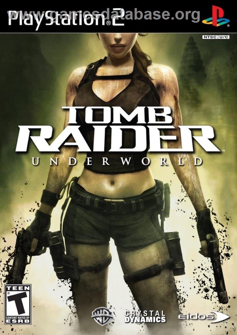 Tomb Raider Underworld - Sony Playstation 2 - Artwork - Box