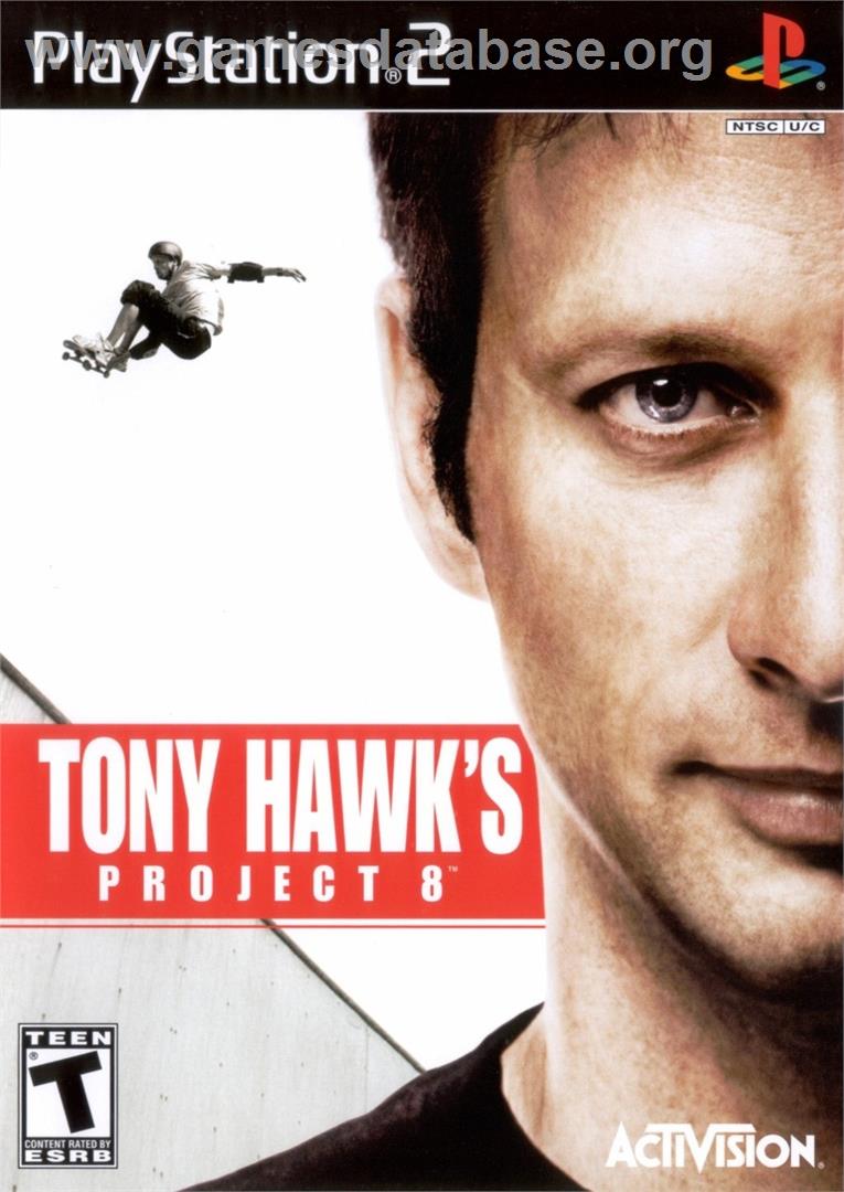 Tony Hawk's Project 8 - Sony Playstation 2 - Artwork - Box