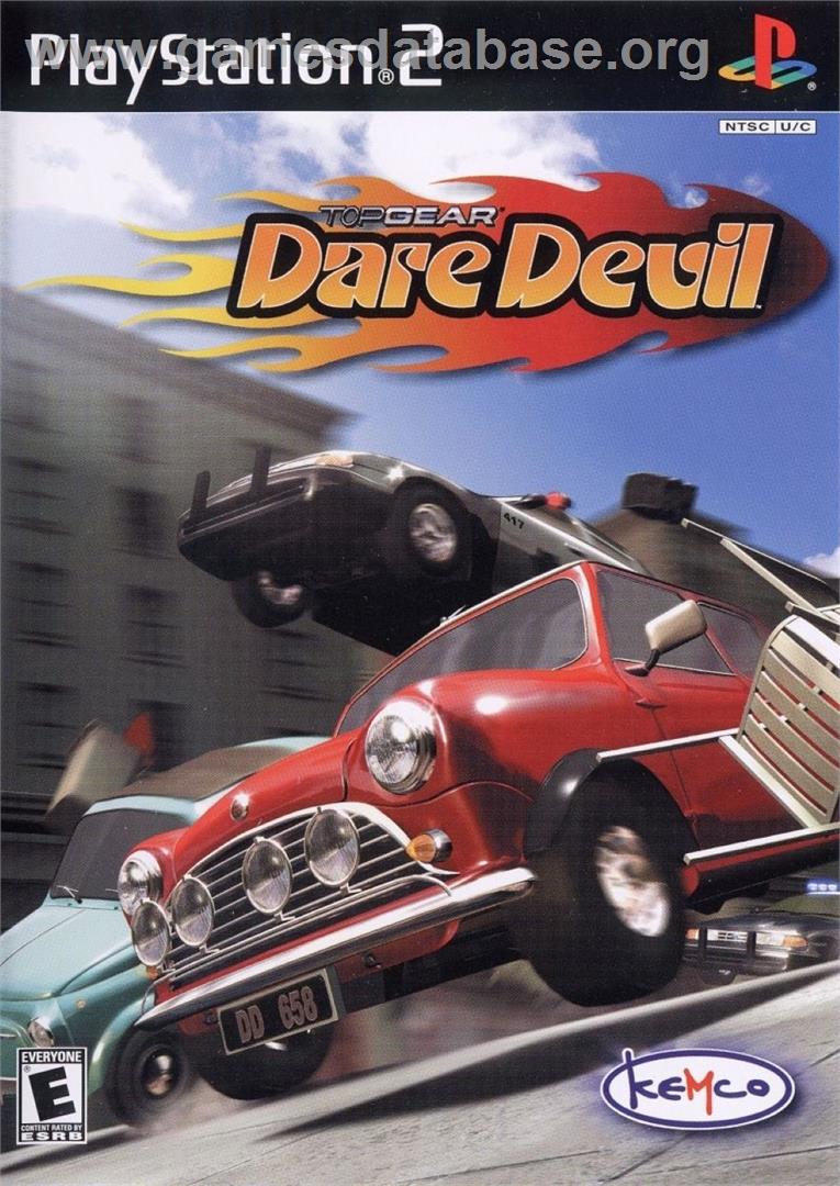 Top Gear Dare Devil - Sony Playstation 2 - Artwork - Box